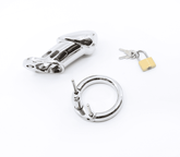 Love In Leather Moulded Shaft Male Chastity Cage Male Chastity